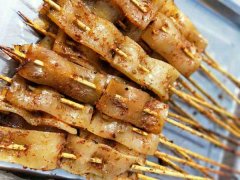 張成榮電烤雞架美食新發(fā)現(xiàn)——電烤豬皮，你見(jiàn)過(guò)嗎？